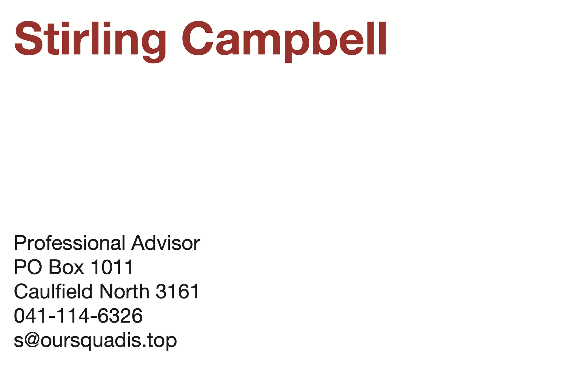 Stirling Campbell